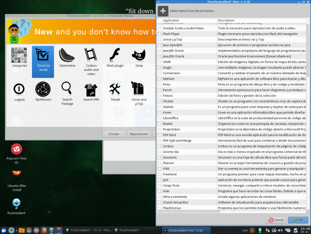 VirtualBox_XJubuntu 64 Pinguy_08_12_2015_19_48_11 Postinstallerf